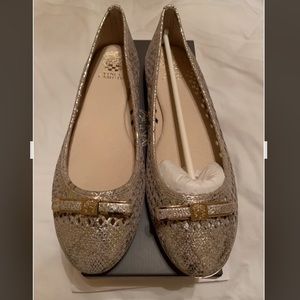 Authentic Shiny Vince Camuto Flats